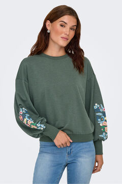 Only Sudadera cuello redondo