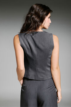 Only Colete abotoado