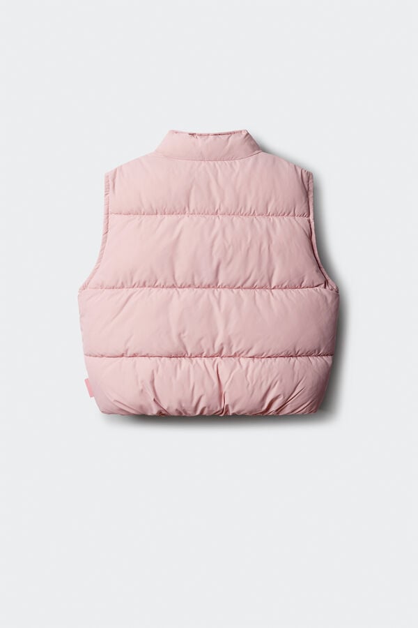 Springfield Kids Chaleco acolchado estrella ni&ntilde;a rosa