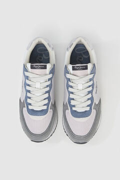 Pepe Jeans Zapatillas de ante y glitter