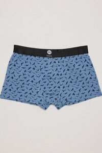 Inside Pacote de cuecas boxer estampado