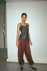 JDY Top lencero negro