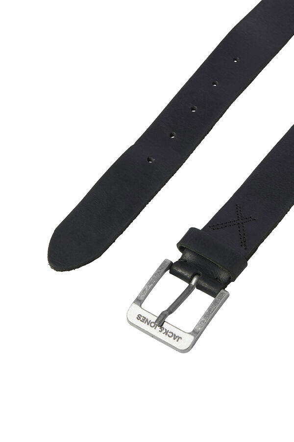 Jack & Jones Essential leather belt black