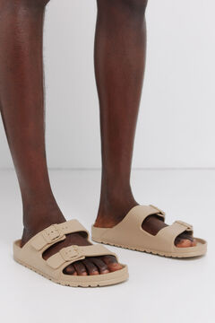 Springfield Sandale en caoutchouc &agrave; boucles