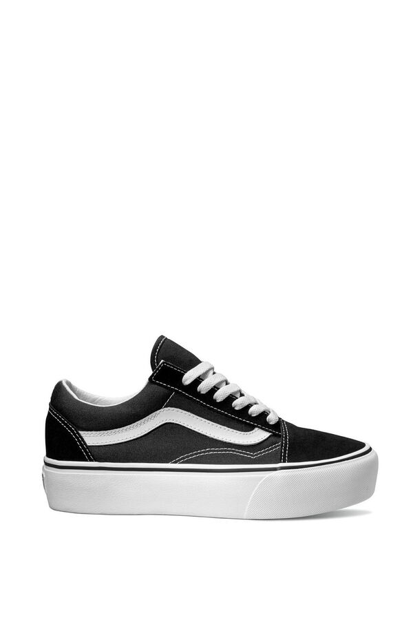 Vans Zapatilla Old Skool con Plataforma negro