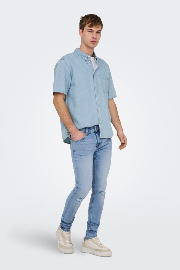 Only & Sons Slim fit jeans blue