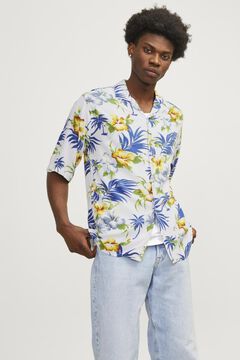 Springfield Relaxed fit shirt white
