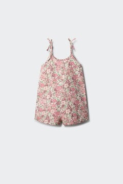 Springfield Kids Girls' floral dungarees
