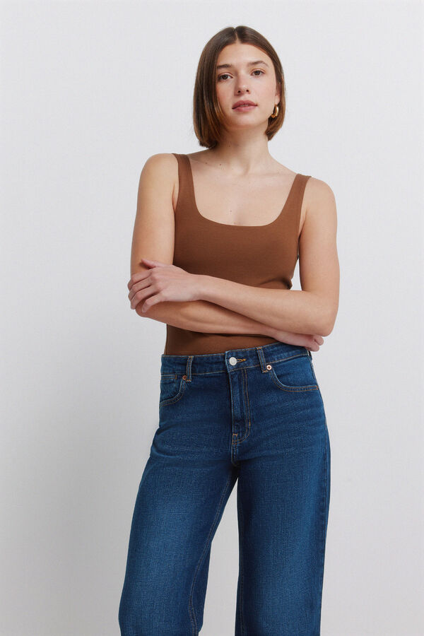 Springfield Mid-rise jeans blue