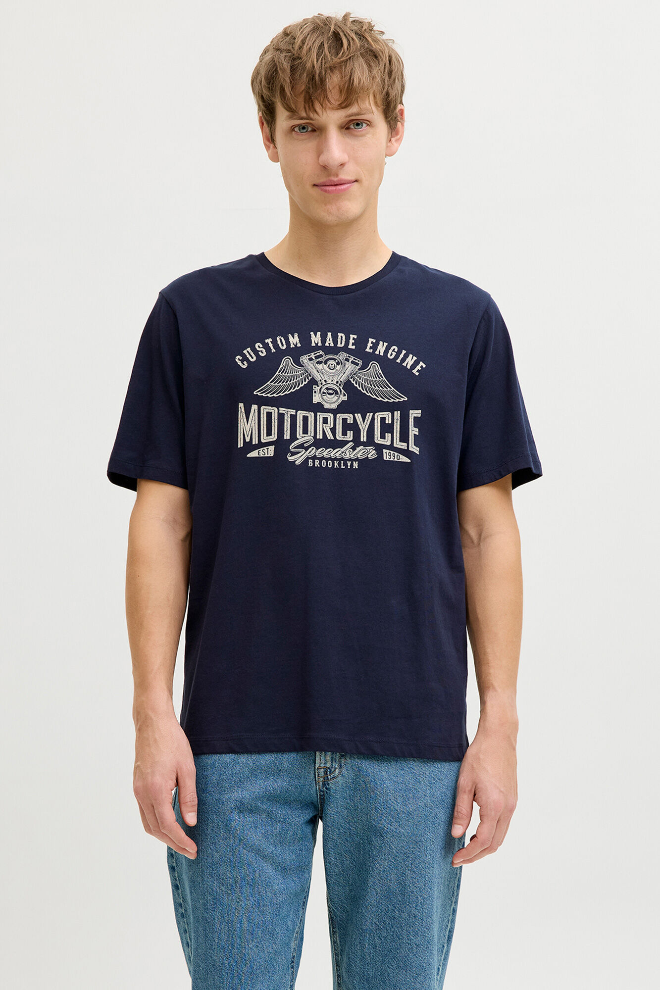 JJ REBEL Camiseta b&aacute;sica manga corta