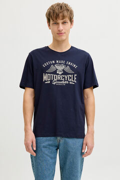 JJ REBEL T-shirt b&aacute;sica manga curta