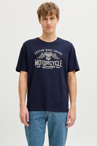 JJ REBEL T-shirt b&aacute;sica manga curta