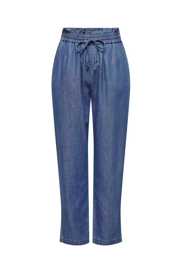 Springfield Flowing Tencel jeans bluish
