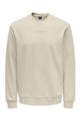 Springfield Sweatshirt básica decote redondo cinza