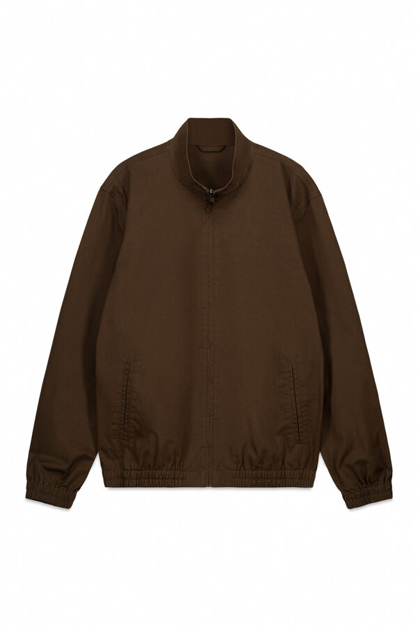 Springfield Linen cotton lightweight jacket nude