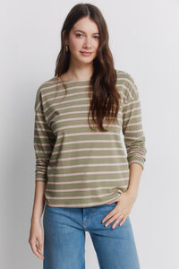 Springfield T-shirt com bot&otilde;es no ombro