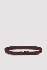 Springfield Multicoloured woven belt blue