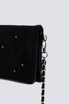 Springfield Faux suede star crossbody