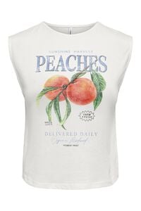 Only Camiseta larga cuello redondo