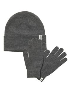 Jack & Jones Set aus M&uuml;tze und Handschuhen
