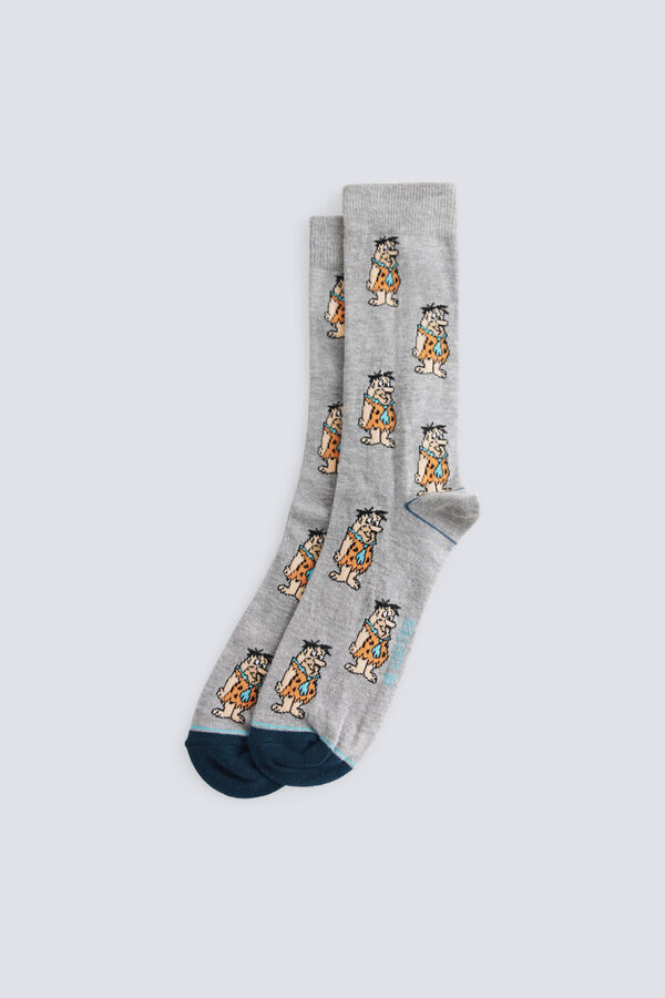 Springfield Flintstones Warner Bros&trade; fine high sock grey