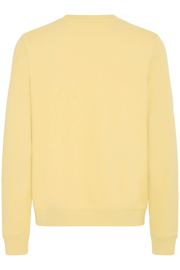 Blend Sudadera cuello redondo logo amarillo