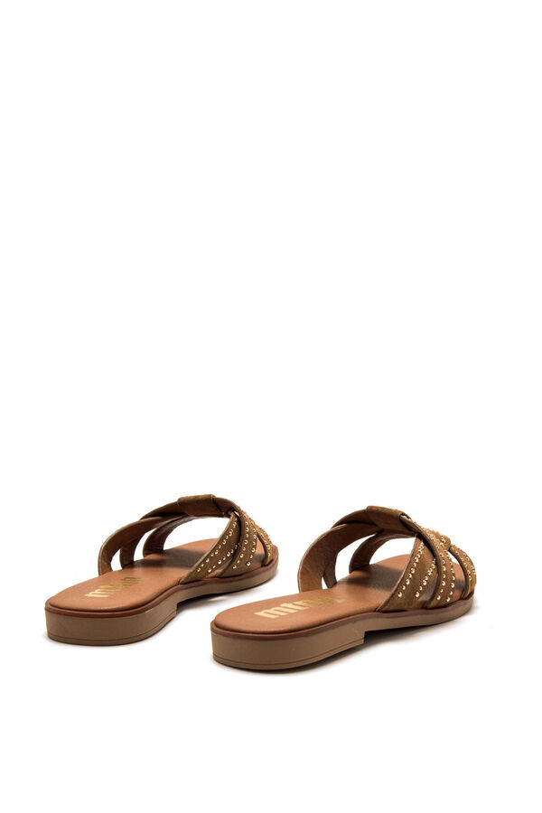 MTNG Flat sandals nude