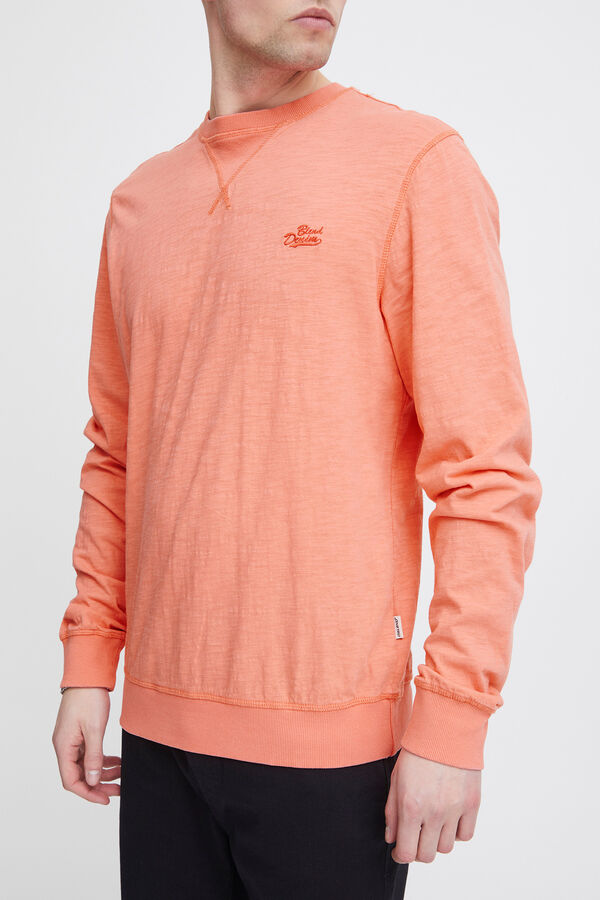 Springfield Round neck sweatshirt orange