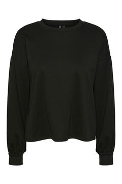 Springfield Klassisches Sweatshirt schwarz
