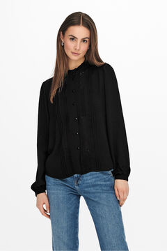 JDY Camisa de manga comprida preto