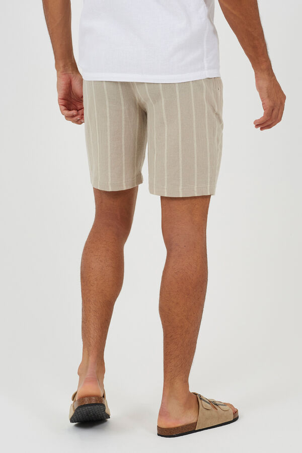 Brave Soul Striped short Bež