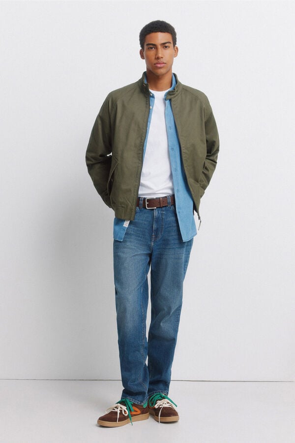 Springfield Cotton jacket printed