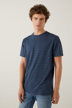 Springfield T-shirt estampagem &eacute;tnico marinho mistura