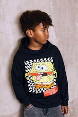 Name it SpongeBob hood sweatshirt black