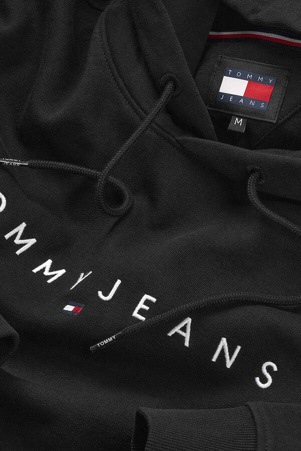 Tommy Jeans Regular fit sweatshirt black