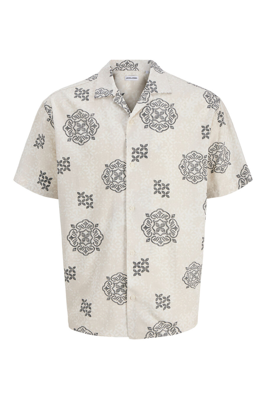 Camisa resort estampada