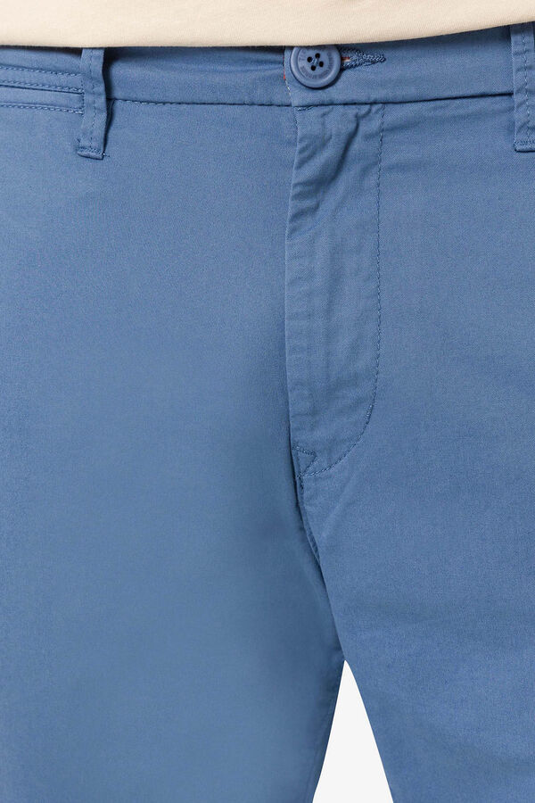 Springfield Pantalón Chino 5 Bolsillos azul medio