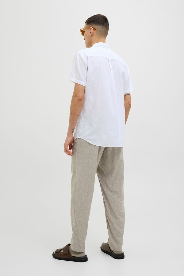 Jack & Jones Pantal&oacute;n carrot fit gris