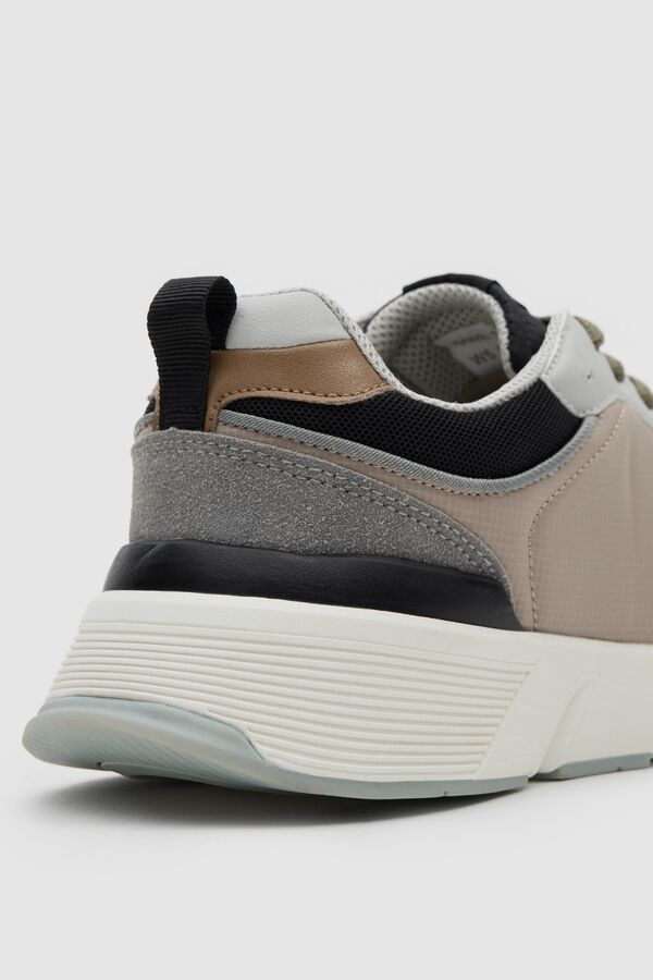 Inside Mesh casual sneakers noir