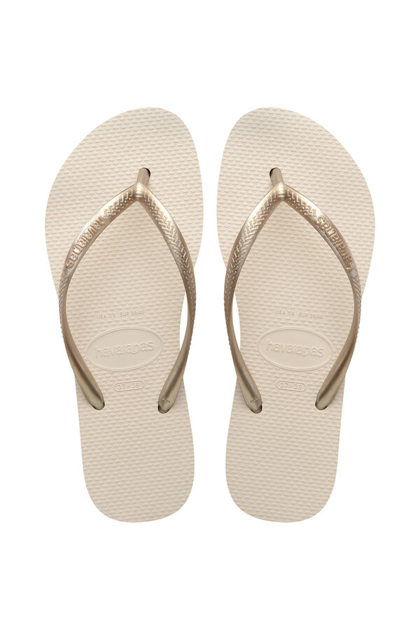 Havaianas Rubber platform sandals beige
