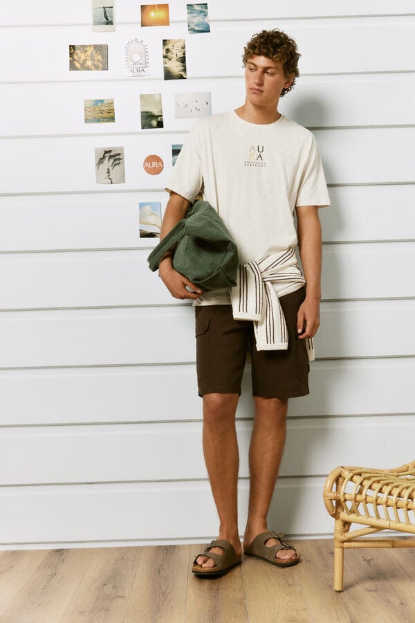 Springfield Aura & Friends Chiringuito T-shirt white