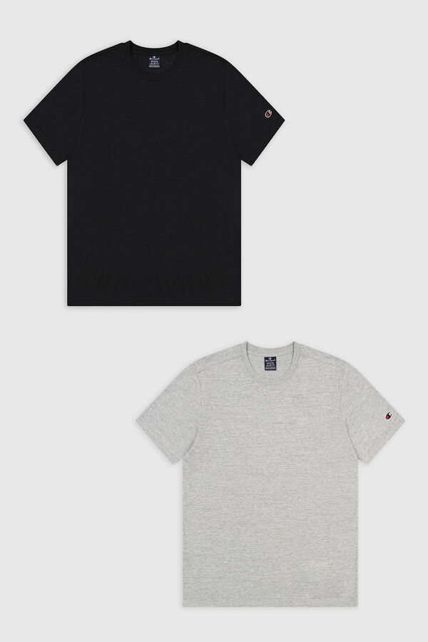 Champion Pack of 2 short-sleeved T-shirts grey