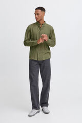 Blend Camisa de Manga Larga kaki