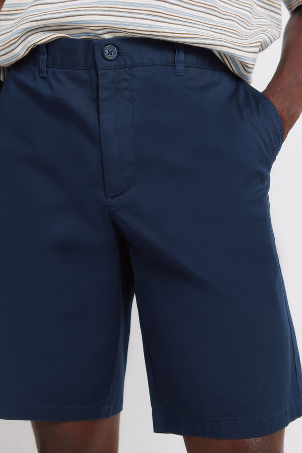 Springfield Bermuda color comfort fit azul