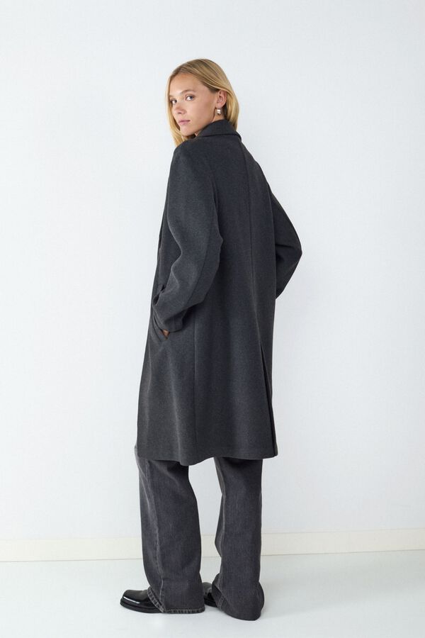 Balmohk Classic long coat grey