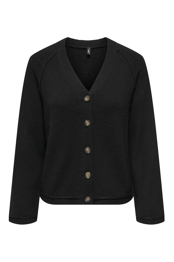 Only Buttons cardigan black