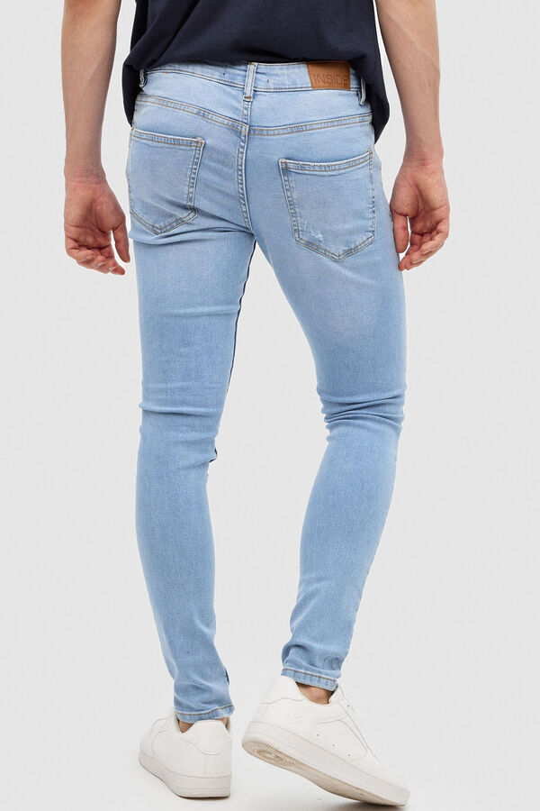 Springfield Jeans Skinny azul oscuro
