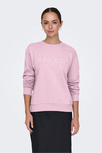 JDY Sweatshirt mit Rundhalsausschnitt