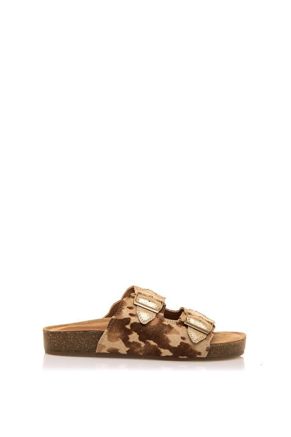 MTNG Slide sandals nude