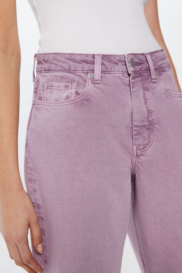 Springfield Jeans Wide Leg lila